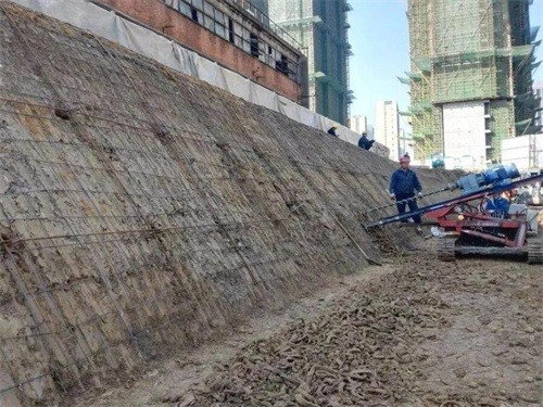 张掖建筑边坡支护